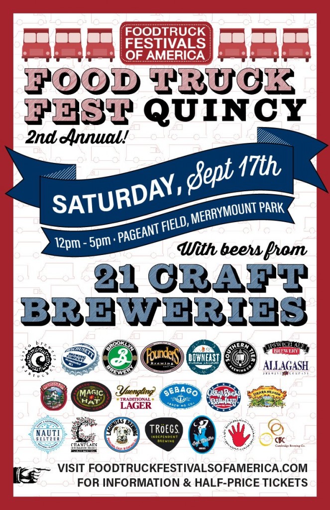 2nd Annual Quincy Food Truck & Craft Beer Festival Mass Brew Bros