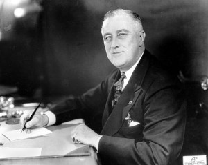 This is a photograph of Franklin D. Roosevelt taken on Jan. 19, 1937. (AP Photo)