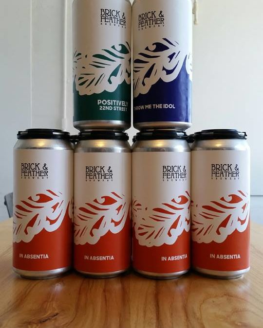 Brick & Feather’s Highly Sought Beers Now Available In Cans