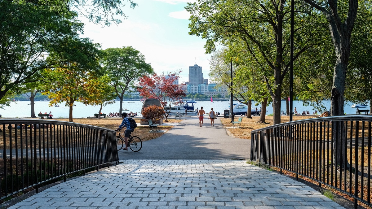 Two Seasonal Beer Gardens Planned Along Boston S Charles River