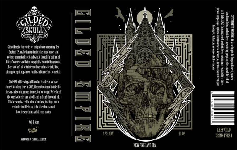 Metal Inspired Gilded Skull Brewing Set To Launch Its First Beer | Mass ...