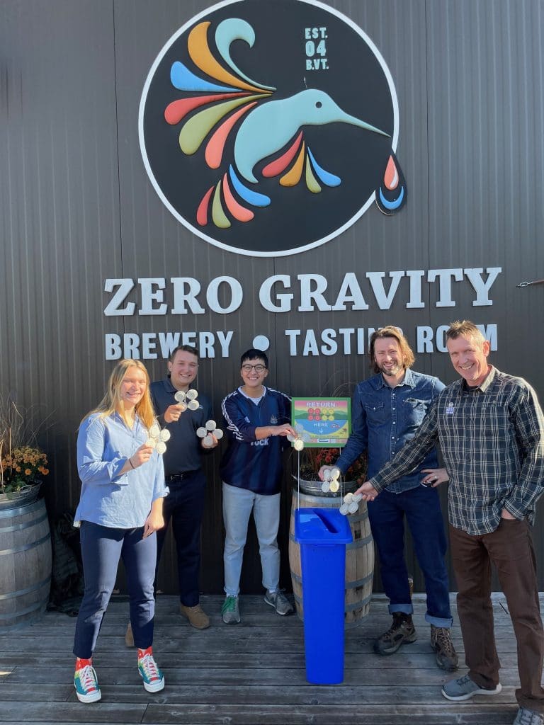 Can Carrier Reuse & Recycle Initiative launch at Zero Gravity Brewing
