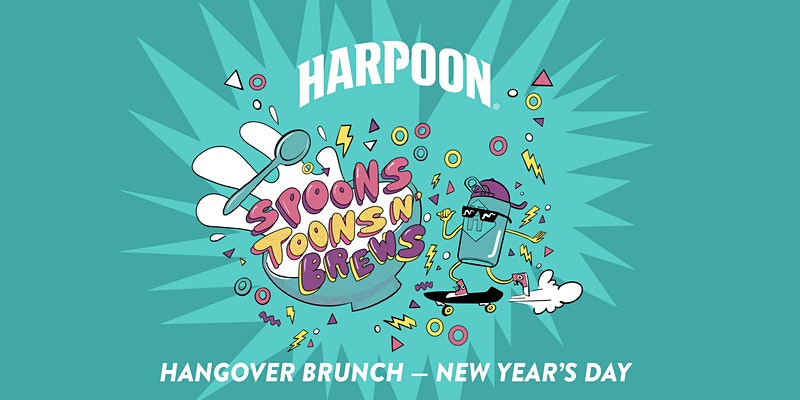 Harpoon Says Hello to 2022 with Spoons, Toons, n’ Brews + Retro Rye IPA Release!