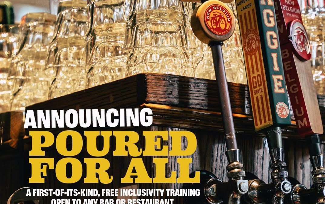 New Belgium Launches Poured for All Initiative – An Investment to Make Every Craft Beer Space More Welcoming & Inclusive for All