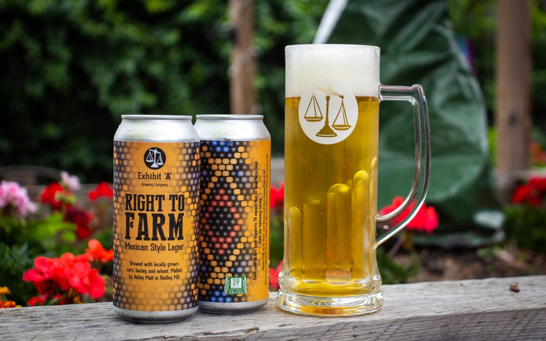 Exhibit ‘A’ Brewing Releases Beer of the Summer, Right To Farm Mexican Style Lager
