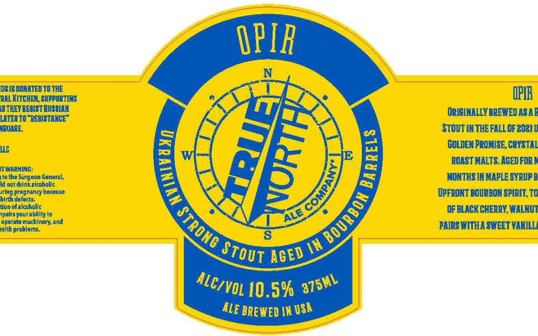 True North Ale Company Launches OPIR Ukrainian Strong Stout