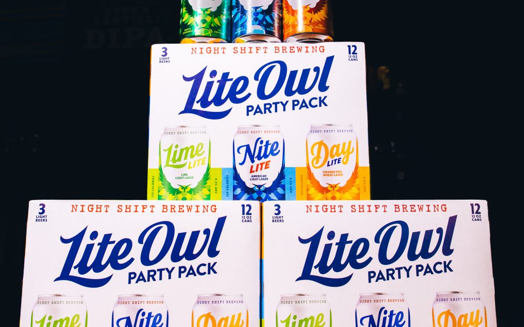 Night Shift Brewing Releases Lite Owl Party Pack