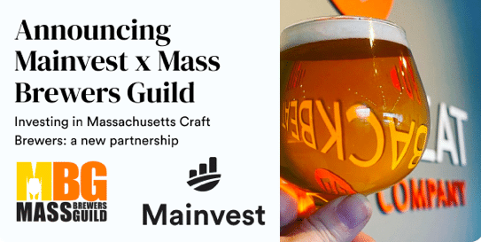 The Mass Brewers Guild launches program that enables investments (as little as $100) in Massachusetts craft breweries
