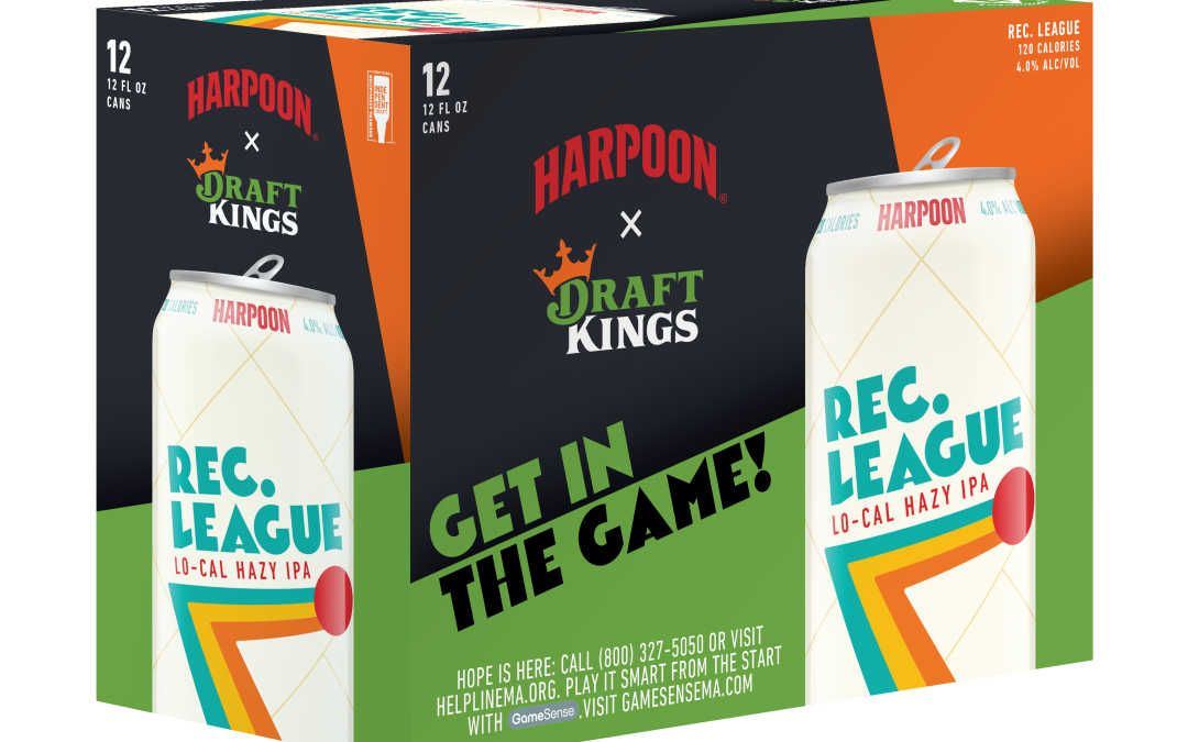 Harpoon Brewery and DraftKings Team Up for New 12-Pack: Rec. League Get In The Game!