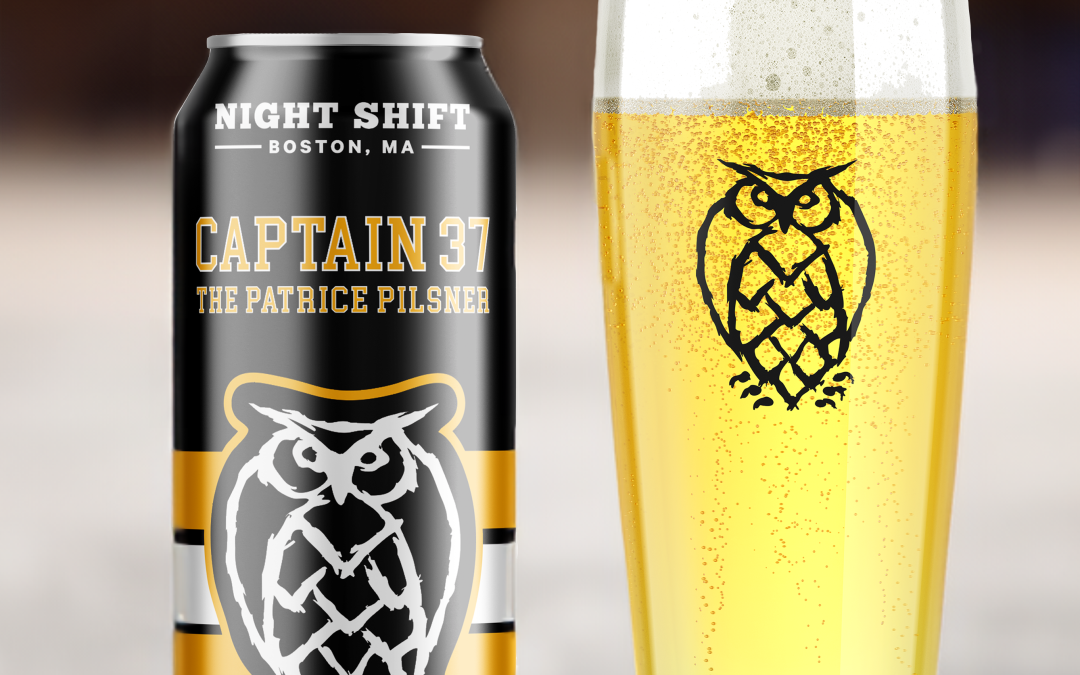Night Shift Brewing Announces New Release: Captain 37 – The Patrice Pilsner  Is Dropping On Thursday, August 3
