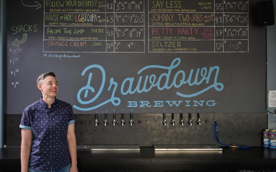 VinePair names Drawdown Brewing Company’s Liz Nicol “Brewer of the Year”