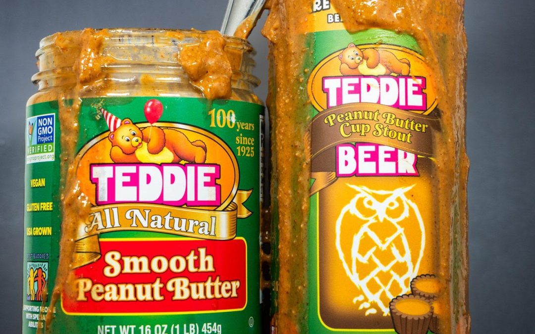 Night Shift Teddie Beer: Peanut Butter Cup Stout. 5.8% ABV